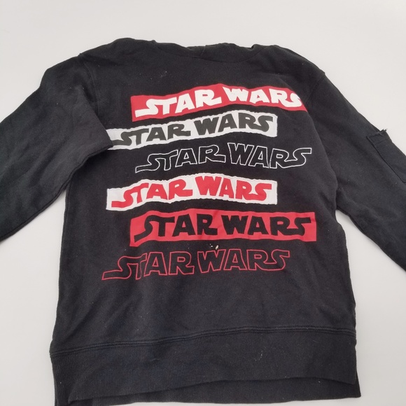 Disney Parks Star Wars black hoodie. Youth Medium